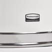 Rubbermaid: Round Open Top Bin 56l - White Gloss