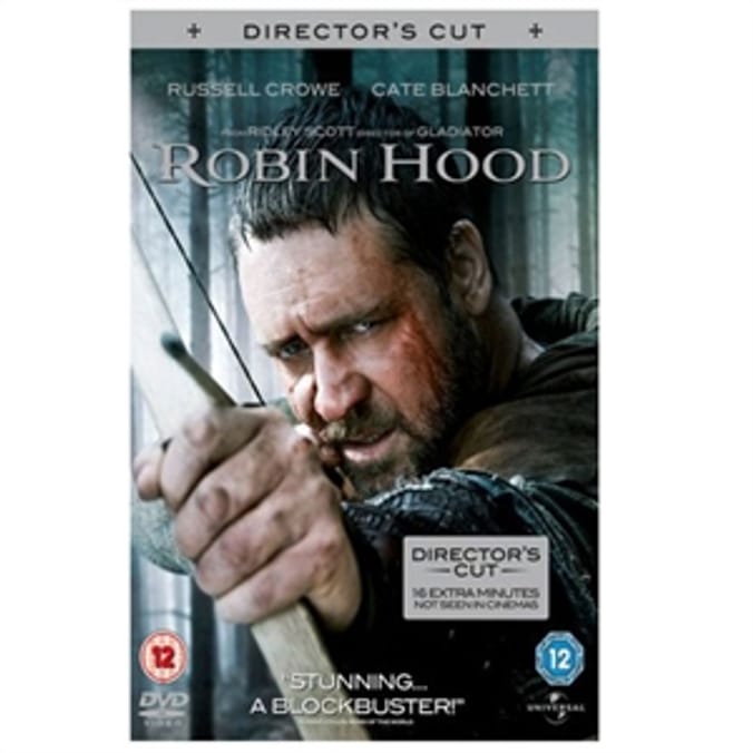 Robin Hood: Extended Director's Cut DVD, dvds | Home Bargains