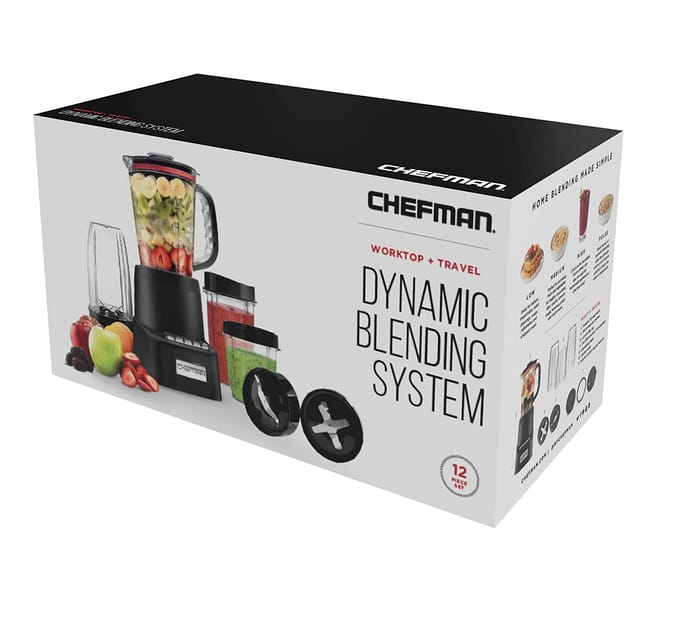 Chefman Countertop & Travel Dynamic Blending System, 64006
