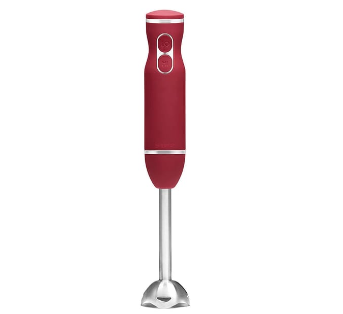 Chefman Immersion Stick Hand Blender Red, 64019, 816458025010, 2, speed, mixer, ice, crusher