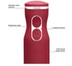 Chefman: Immersion Stick Hand Blender - Red