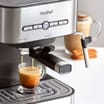 VonShef: 15 Bar Espresso Machine - Silver