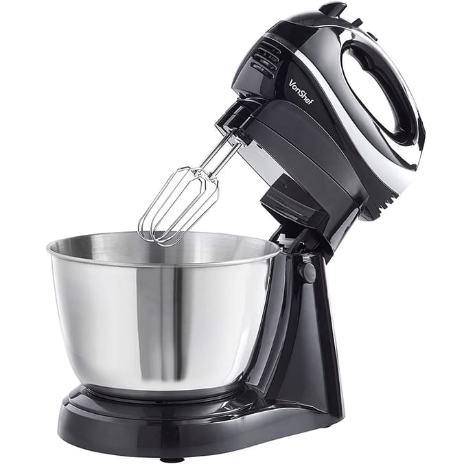 VonShef 13229 Two-in-One Hand/Stand Mixer 50hz 220 Volts NOT FOR USA