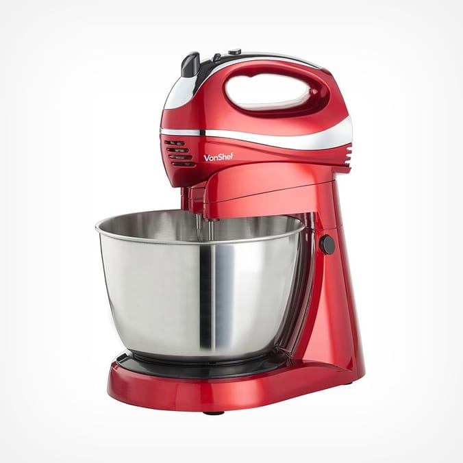 VonShef 13229 Two-in-One Hand/Stand Mixer 50hz 220 Volts NOT FOR USA