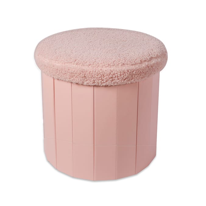 Kmart deals pink ottoman