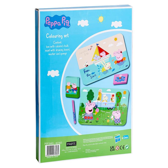 Peppa Pig: Easel Colouring Set