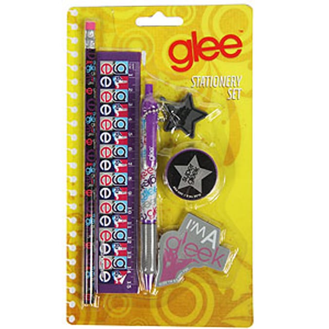 Glee 5 Piece Stationery Set Home Bargains
