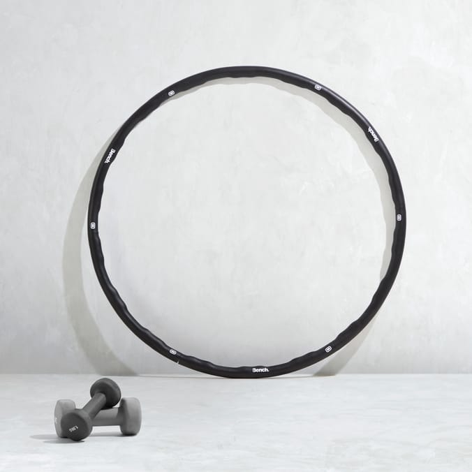 Matchu Sports - Fitness Hula Hoop 1.5 kg - Black/Black