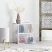 Home Solutions: 4 Stackable Storage Boxes - Tall