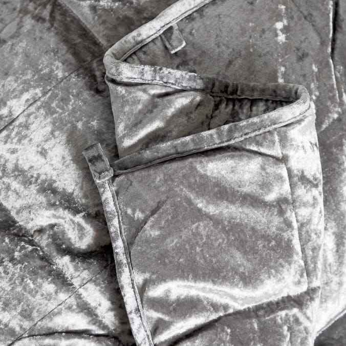 Sienna Home Collection Velvet Weighted Blanket Silver slver wehgted wiehghted wieghted