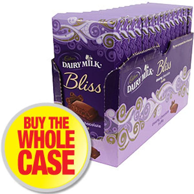 Cadbury's Dairy Milk Bliss (Case of 14) Home Bargains