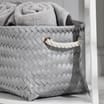 Home Collections: Set Of 2 Woven Baskets - Grey