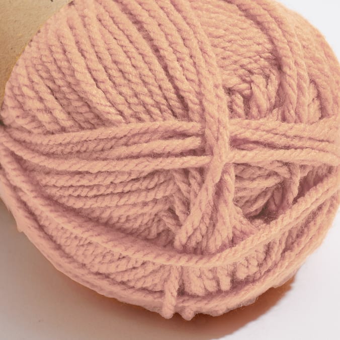 Crafty Things Chunky Yarn 100g Dusky Pink (Case of 6), 29220
