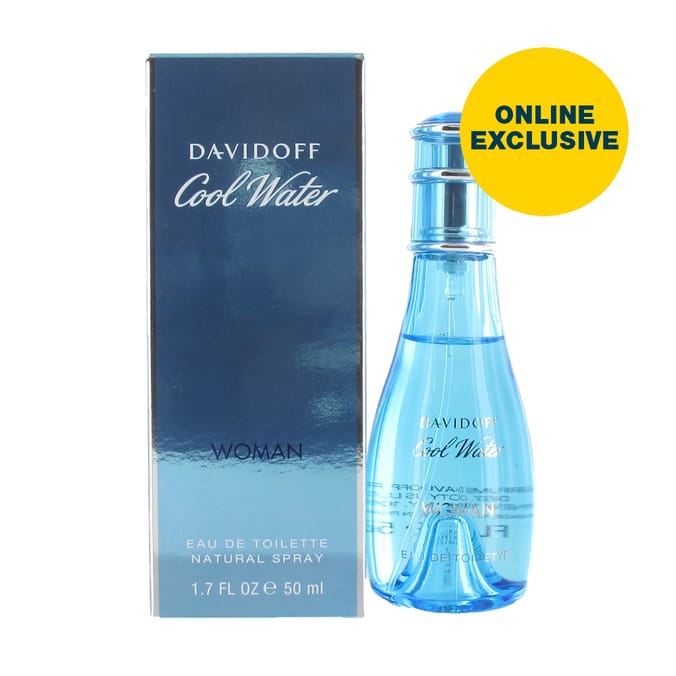 Davidoff Cool Water Woman EDT 50ml 85345 3414202011769 eau de