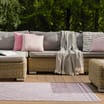 The Outdoor Living Collection: Outdoor Trend Garden Rug - Pink Aztec