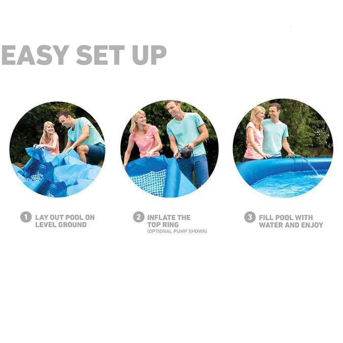 Intex: Easy Set Up Swimming Pool - 8ft