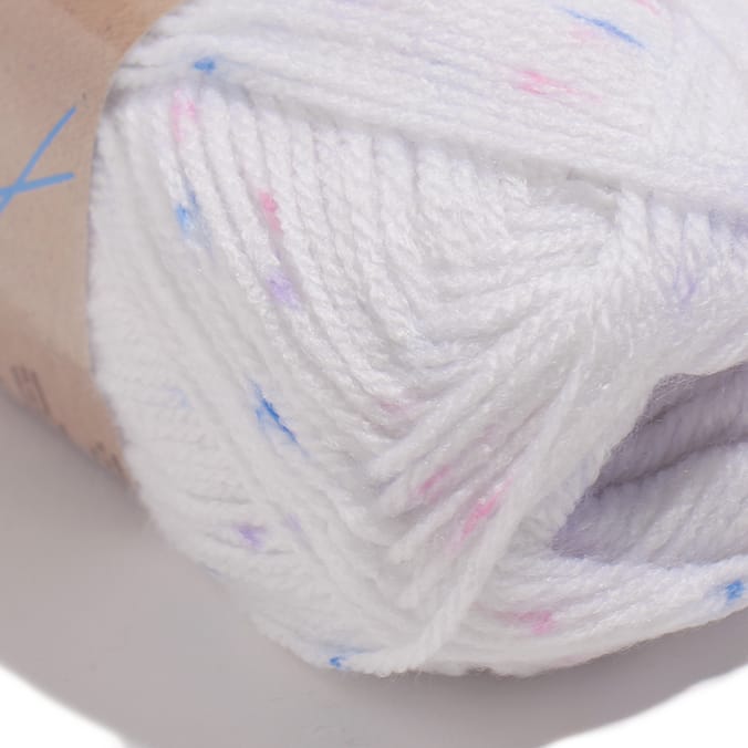 Crafty Things: Spot Yarn 50g - White/Baby (Case of 6)