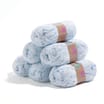 Crafty Things: Spot Yarn 50g - White/Aqua (Case of 6)