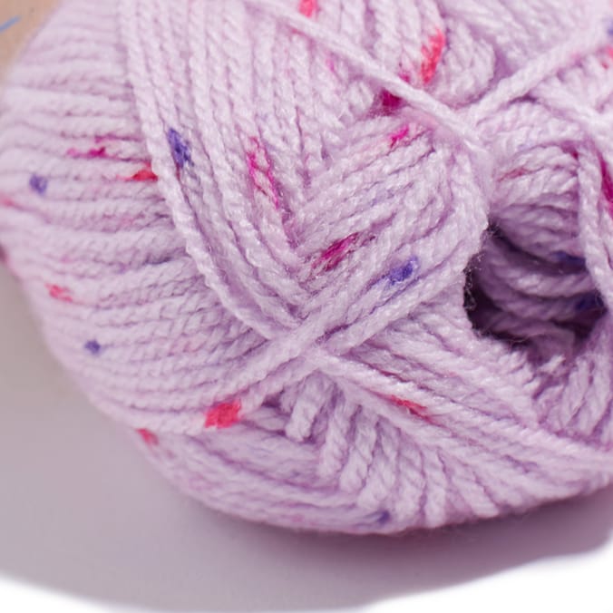 Crafty Things Spot Yarn 50g Purple/Purple (Case of 6), knitting