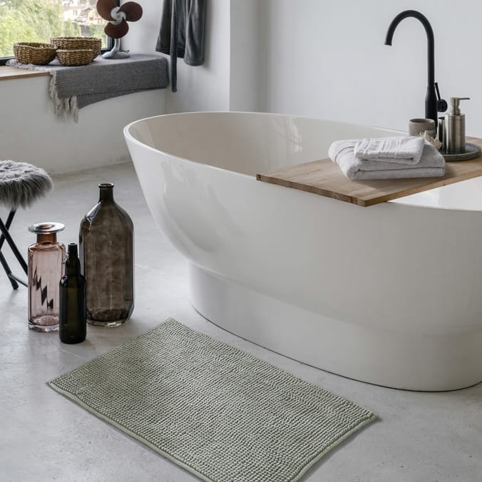 Bathroom Super Soft Bath Mat Olive Green, bathroom, shower, bathing