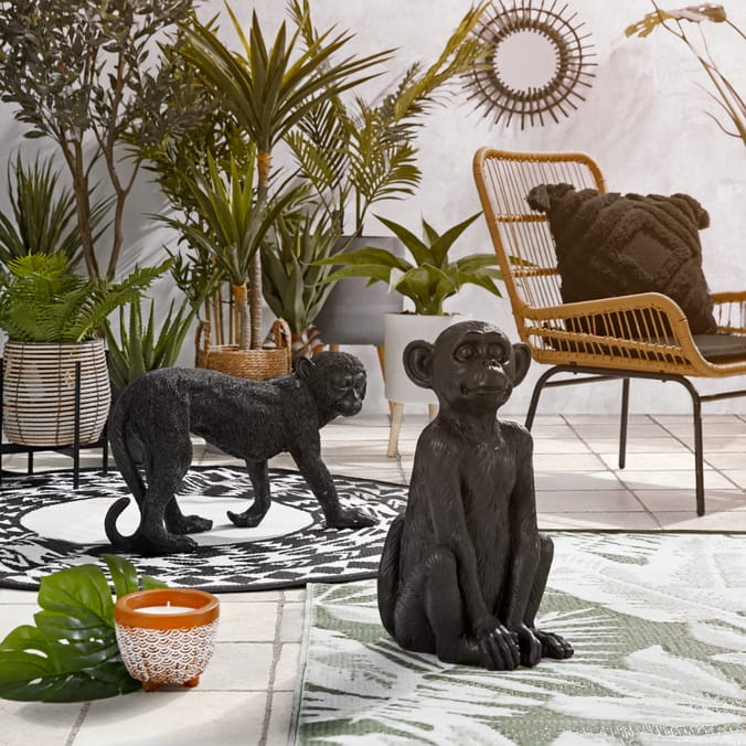 Jardin Sitting Monkey Garden Decoration, 45556, 10455562, gardens