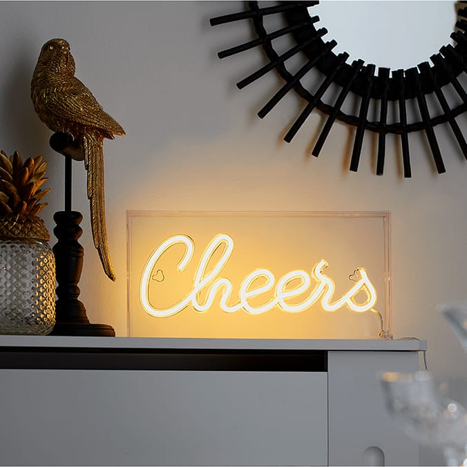 Neon Light Box Warm White, 14775, 14775a, Light box, Home, room