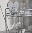 Home Collections: 2 Tier Round Drinks Trolley - Silver