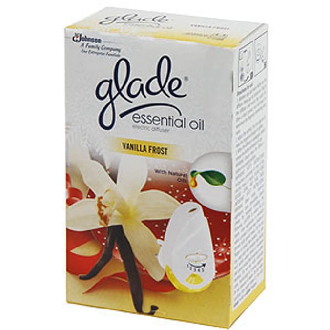 Glade Essential Oil Electric Diffuser Vanilla Home Bargains