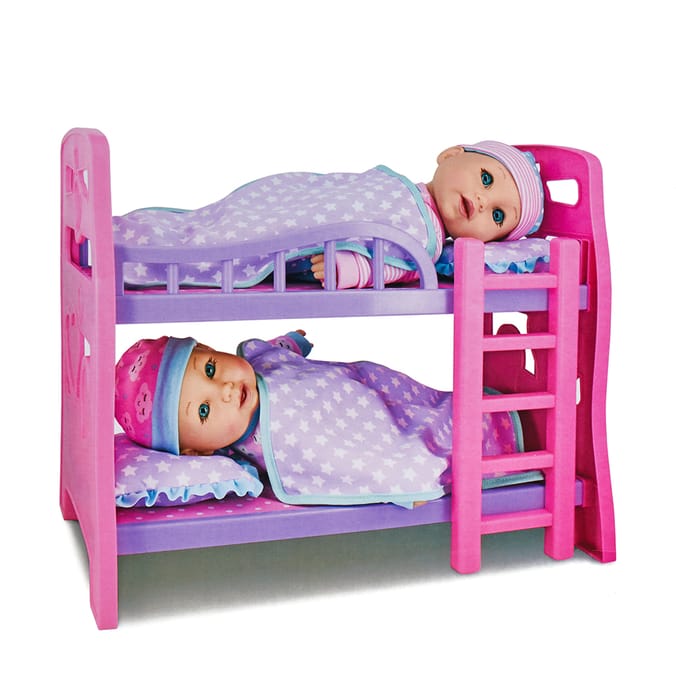 Little Darlings Bedtime Fun Bunk Bed Set 34366 21011 10343661