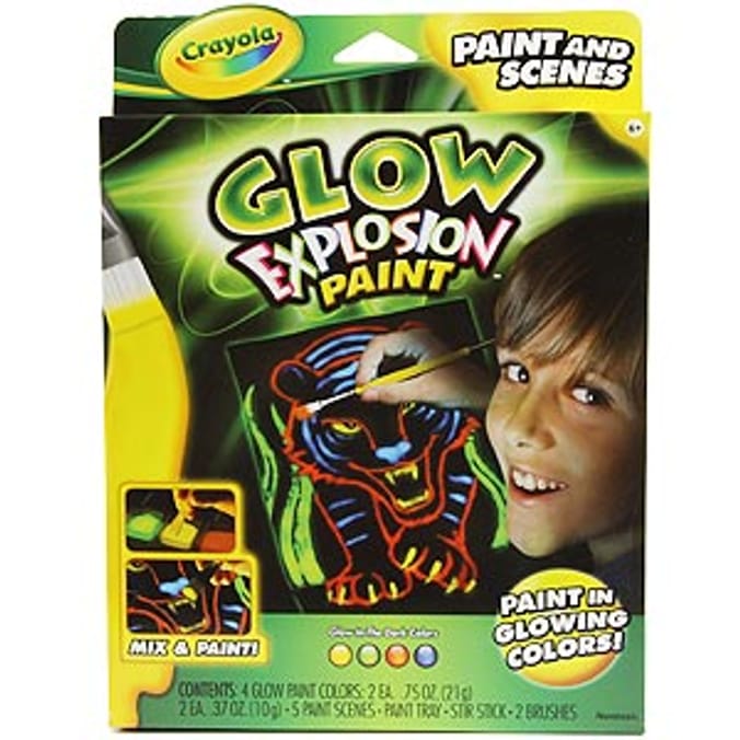 Crayola Glow Explosion Paint