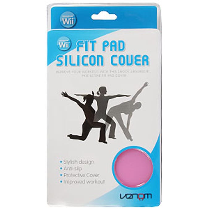 Wii Fit Pad Silcon Cover: Pink