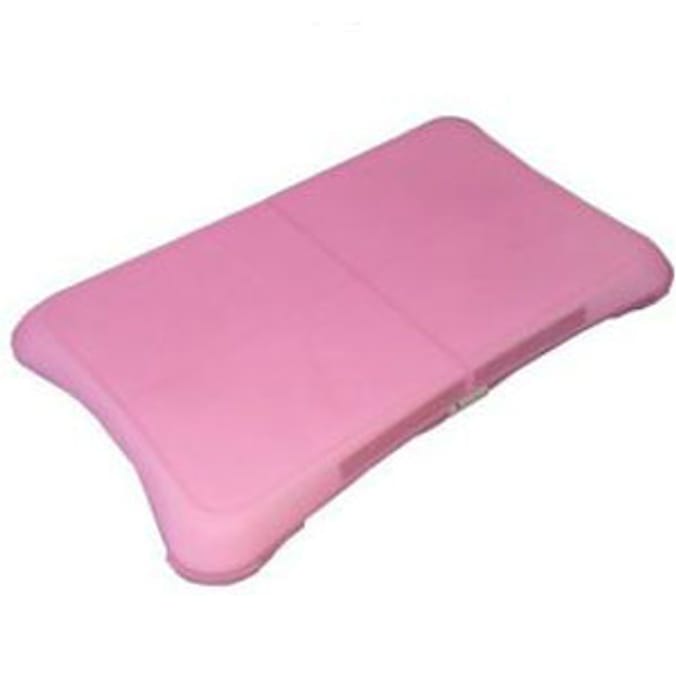 Wii Fit Pad Silcon Cover: Pink