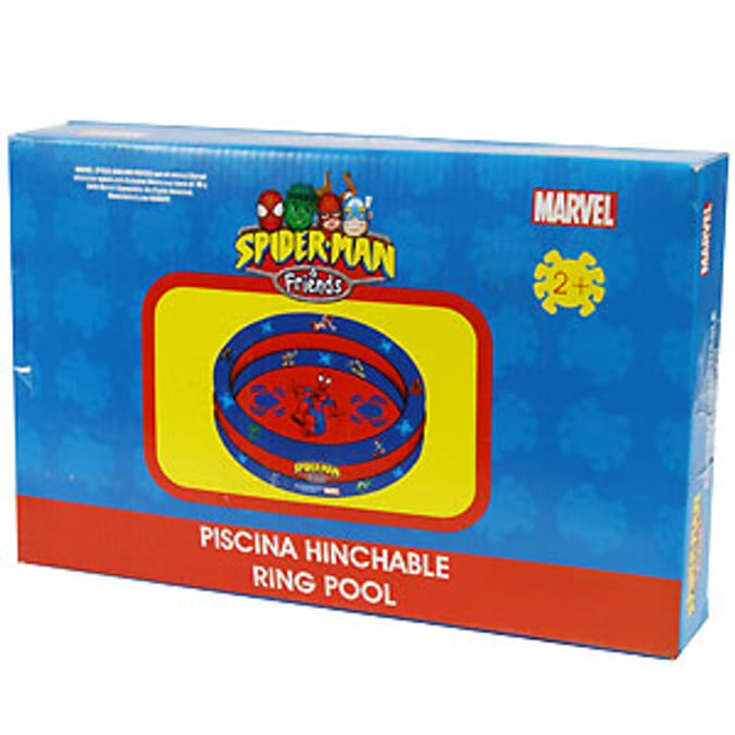SpiderMan and Friends Paddling Pool Home Bargains