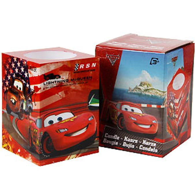 Disney LED Candle Cars 2 Home Bargains