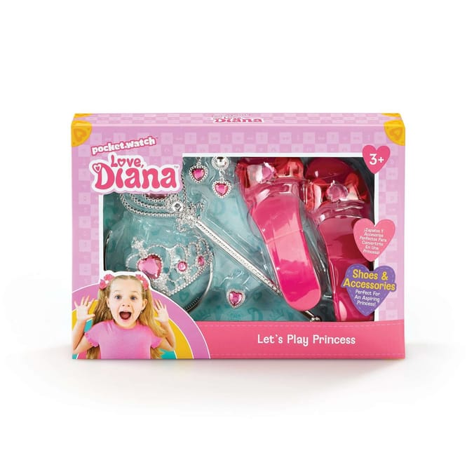 Love Diana Let's Play Princess, 56871, 21660, 5056289414903, Love