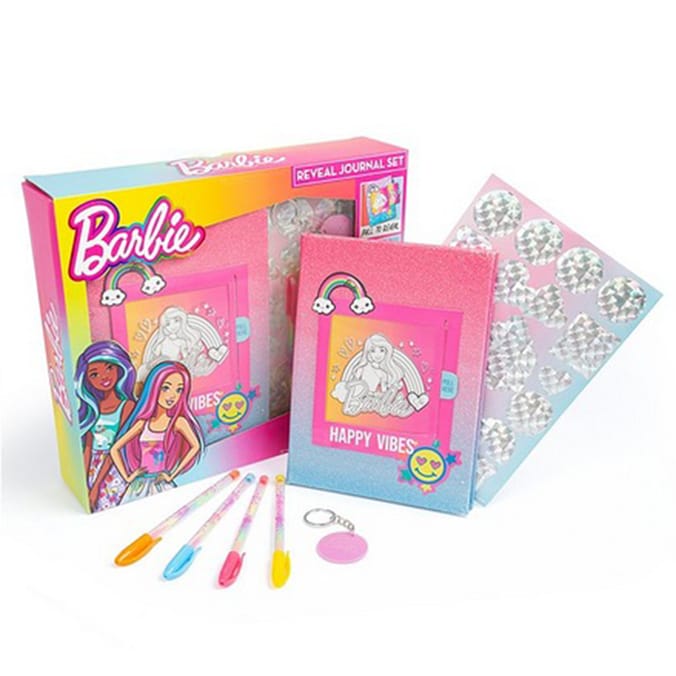 Barbie Reveal Diary Set 61704 21683 5015934707494 Barbie Dairy Set Reveal Diary Set Reveal Jurnal Set Kids kids toys Memory Home Bargains