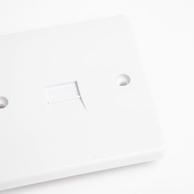 Equatech Telephone Socket White, Equatech, phone, telephone, socket