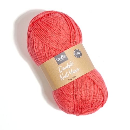 Crafty Things: Double Knit Yarn - Coral 100g (Case Of 6), 33914 ...