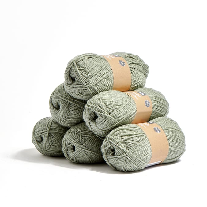 Crafty Things Double Knit Yarn Sage 100g (Case of 6), 33917