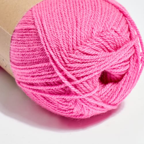 Crafty Things: Double Knit Yarn - Pink 100g (Case Of 6), 33905 ...