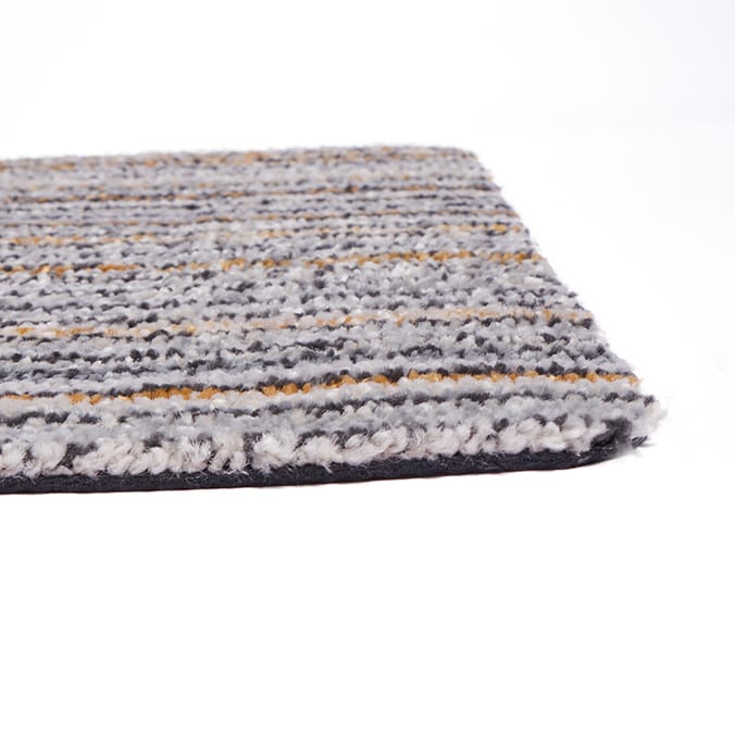 Design Studio Luxury Indoor Washable Doormat Yellow Stripe, doormat