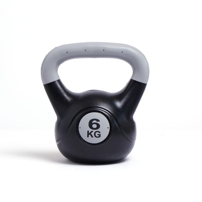 X Tone Fitness 6kg Kettle Bell Grey gym equipment healthy fit