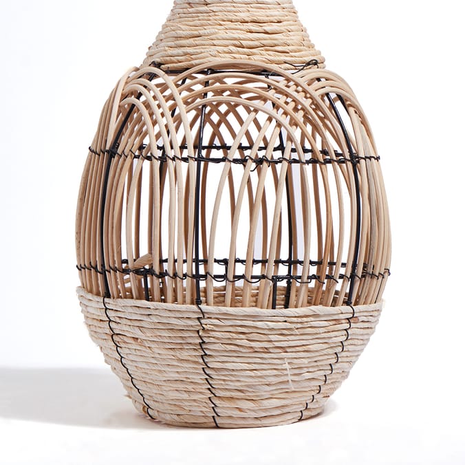 Jeff Banks Large Rattan Vase, 32277, 21805, 10322772, Vase, Rattan