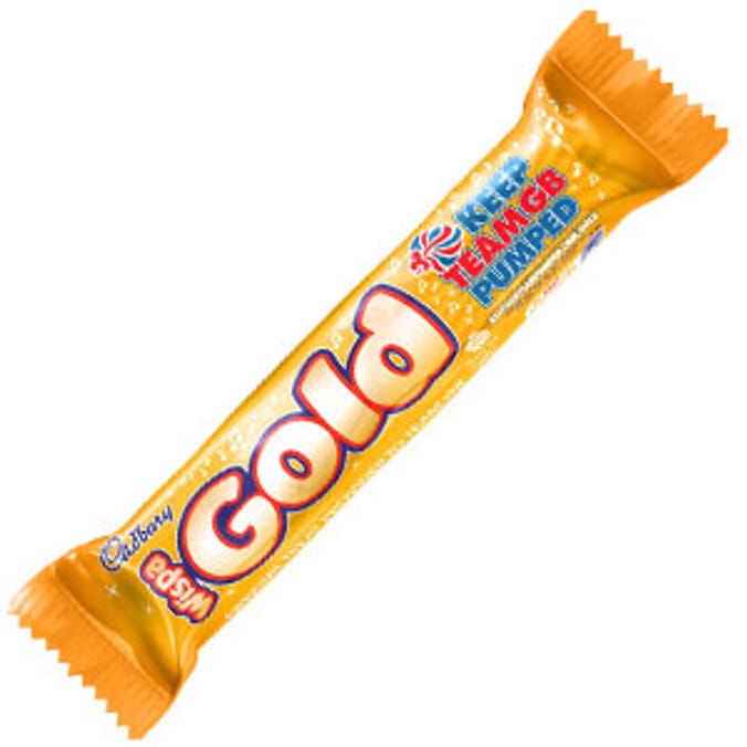 Cadbury Wispa Gold Chocolate Bar Multipack 153g ( 4 PACK ) - Free Shipping  - Made in the United Kingdom - Imported by Sentogo 