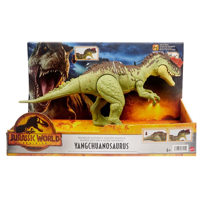 Jurassic World Dominion Tyrannosaurus Rex Dinosaur Toy, Thrash N