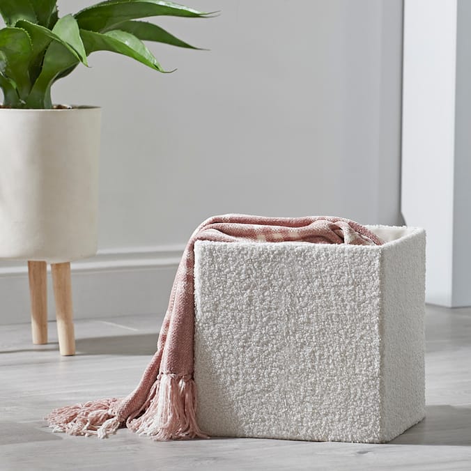 Teddy Soft: Storage Cube - Cream