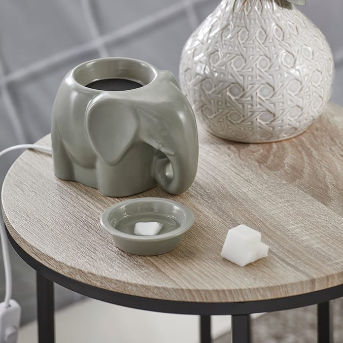 Wickford & Co Electric Wax Burner, elephant design, elephant wax