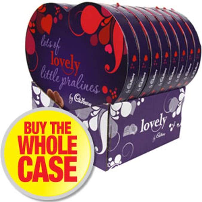 Cadbury's "Little Pralines" Case of 8 x 187g Boxes Home Bargains