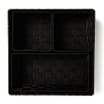 Home Collections: Set of 4 Storage Baskets - Black