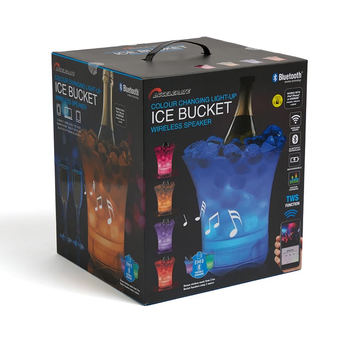 Colour changing best sale ice bucket